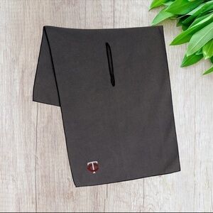 Minnesota Twins 19" x 41" Gray Microfiber Towel for Clubs